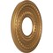 Ekena Millwork Cole PVC Ceiling Medallion (Fits Canopies up to 4 1/4"), Bright Coat Gold, 10"OD x 3 1/2"ID x 3/4"P CMP10COBGL - alternate 5